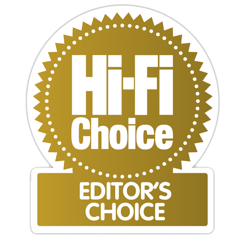 Hi-Fi Choice Editor's Choice Award for the CORINIUM